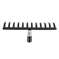 Grabie metalowe nieoprawione 28cm 12 zębów, Liczba zębów: 12 Schmith
