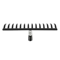 Grabie metalowe nieoprawione 36cm 14 zębów, Liczba zębów: 14 Schmith