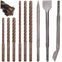 Zestaw wierteł MesserSchmith 6-10 mm i dłut SDS+ Schmith