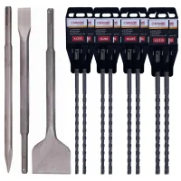 Zestaw wierteł 6-12 mm i dłut SDS+ Schmith