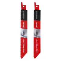 Brzeszczot bimetalow do metalu 150mm 14TPI 2 szt. Schmith