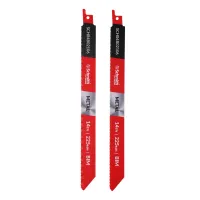 Brzeszczoty bimetalowe do metalu 225mm 14TPI 2 szt. Schmith