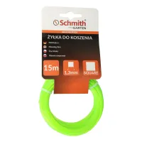 Żyłka kwadrat 1,3mm 15m, Średnica: 1,3, Długość: 15, Rodzaj: kwadratowa Schmith