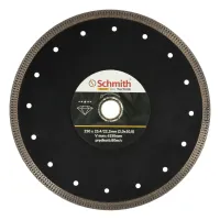 Tarcza diamentowa SLIM 250x2,0mm, Średnica: 250, Typ: ciągła, Grubość: 2,0 Schmith