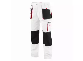 Spodnie do pasa białe XL