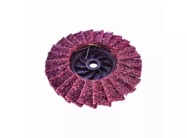 Tarcza polerska listkowa z włókniny 125mm Schmith