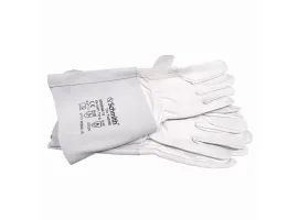 Rękawice spawalnicze białe rozm.10 (12 par)