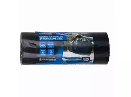 Worki na odpady LDPE 240l (10sztuk w rolce)