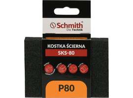 Kostka ścierna  70x100x25 P80, Granulacja: P80 Schmith