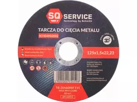 Tarcza do cięcia metalu 125x1,5 SQ