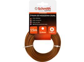 żyłka Dual okrągła 2.4mmX15m Schmith