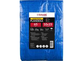 Plandeka 65g 10x15m Schmith