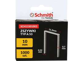 Zszywki TYP A 10mm 1000szt. Schmith