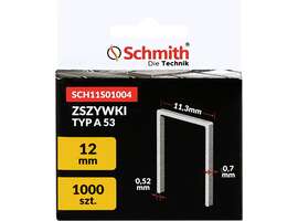 Zszywki TYP A 12mm 1000szt. Schmith