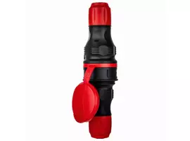 Zestaw gniazdo+wtyczka 2p+Z 16A 250V IP54 czarne