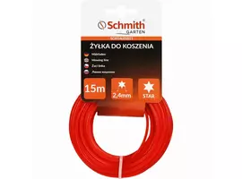 Żyłka do kos i podkaszarek Gwiazda 2.4mm x 15m marki Schmith