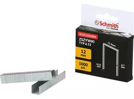 Zszywki TYP A 12mm 1000szt. Schmith