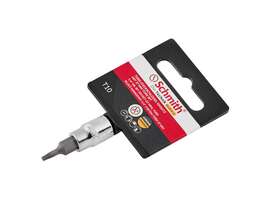 Klucz nasadowy 1/4" z bitem TORX 37 mm T10 Schmith
