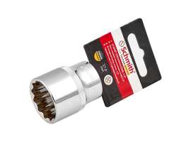 Nasadka dwunastokątna 1/2" 19 mm, Rozmiar: 19  Schmith