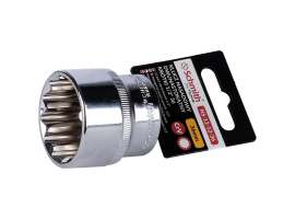 Klucz nasadowy dwunastokątny krótki 1/2" 36, Rozmiar: 36  Schmith