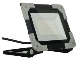 Naświetlacz LED 50W szaro-czarny, Moc: 50W Schmith