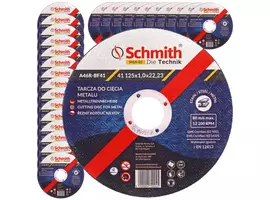 Zestaw tarcz do metalu 125x1,0 25 szt. Schmith