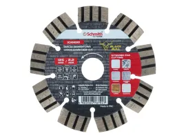 Tarcza diamentowa Deep Cut 125x2,2mm Black Bull, Średnica: 125, Typ: segmentowa, Grubość: 2,2 Schmith