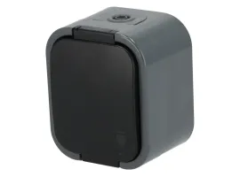 Gniazdo bryzgoodporne, pojedyncze IP54 Schmith