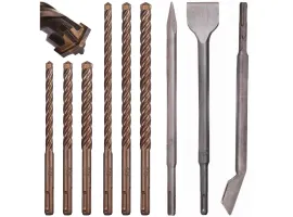 Zestaw wierteł MesserSchmith 6-10 mm i dłut SDS+ Schmith