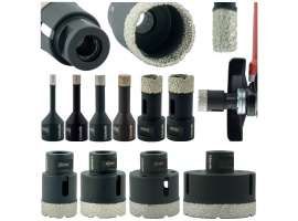 Zestaw otwornic diamentowych M14 6-68mm 10 szt. Schmith