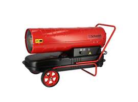 Nagrzewnica olejowa na wózku 50 kW, Moc: 50 kW Schmith