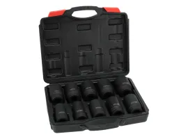 Zestaw nasadek udarowych sześciokątnych 3/4" 22-41mm 10 szt. Schmith