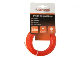 Żyłka gwiazda 1,3mm 15m, Średnica: 1,3, Długość: 15, Rodzaj: gwiazda Schmith