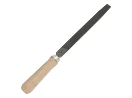 Pilnik ślusarski płaski zbieżny 125/3, Nacięcia pilnika: 3 - wykańczające, Długość pilnika: 125 Schmith