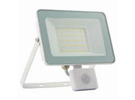 Naświetlacz LED 50W z czujnikiem ruchu biały