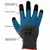 Rękawice powlekane lateksem z zaw 11(kpl=12 par) Schmith
