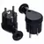 Wtyczka kątowa 2p+Z 16A 250V Uni-Schuko czarna Schmith