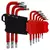 Zestaw kluczy Torx S2 RED krótkie 9 szt. Schmith