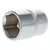 Nasadka sześciokątna AS-DRIVE 1/2" 23 mm, Rozmiar: 23  Schmith