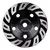 Tarcza diamentowa do szlifowania TURBO U 125 mm M14, Typ: TURBO U Schmith