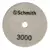 Dysk diamentowy gr. 3000 100mm do szlifowania na mokro, Gradacja: 3000, Średnica: 100, Typ: Dysk do szlifowania na mokro Schmith