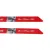 Brzeszczoty bimetalowe do metalu 225mm 18TPI 2 szt. Schmith