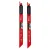 Brzeszczot bimetalowy do drewna i metalu 225mm 10TPI 2 szt. Schmith