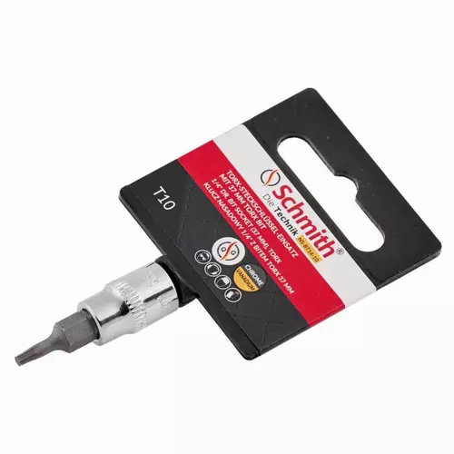 Klucz nasadowy 1/4" z bitem TORX 37 mm T15 Schmith