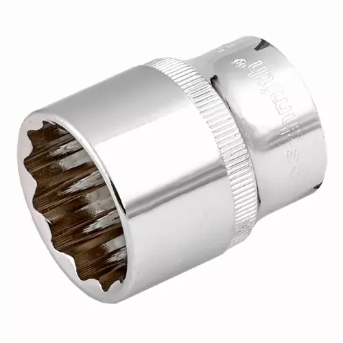Klucz nasadowy 12-kątny krótki 1/2" 10/bez zaw