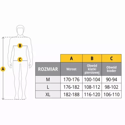 Kurtka ocieplana krótka XL (182-188, 116-120, 106 Schmith