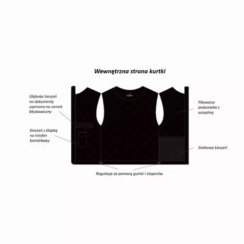 Kurtka zimowa krótka L marki Schmith S1150-L
