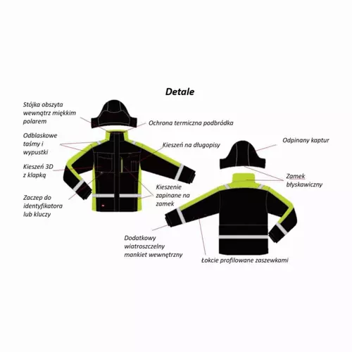 Kurtka zimowa krótka M marki Schmith