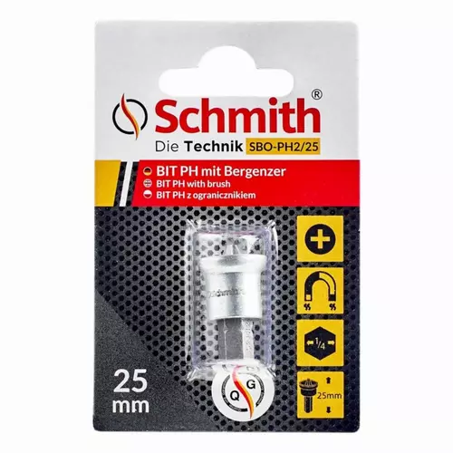 Bit z ogranicznikiem 2x25 Schmith
