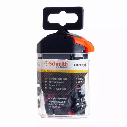 Bity udarowe T30 25MM 20szt. - Linia HI-TEK Schmith